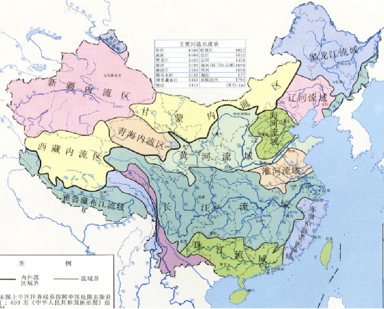 水电站分布图 水电站分布图
