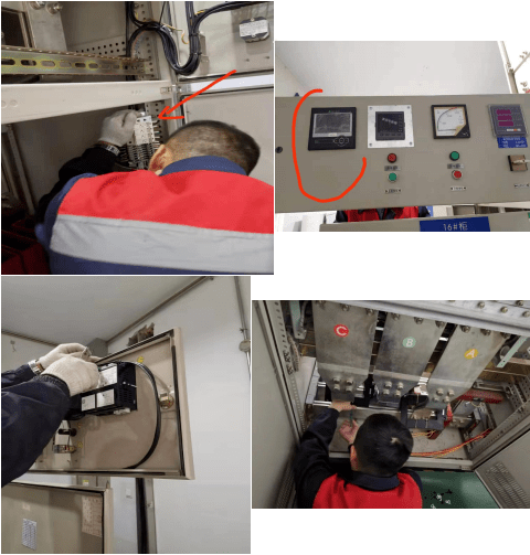 电力系统电能质量监测系统客户安装现场 电力系统电能质量监测系统客户安装现场